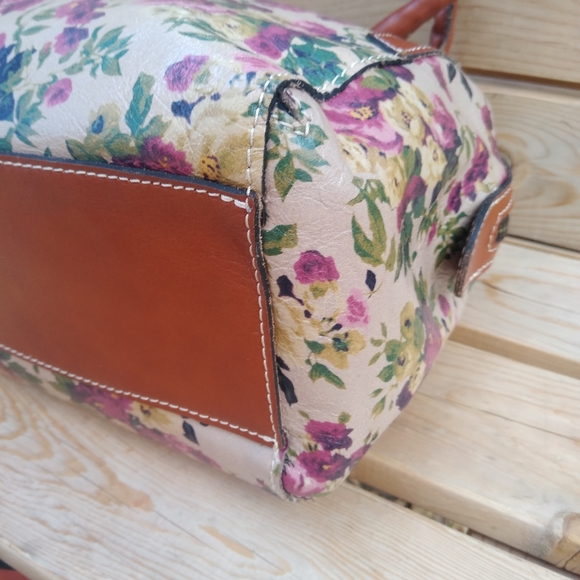 PATRICIA NASH ANTIQUE ROSE FLORAL HANDBAG NWOT - Picture 5 of 10